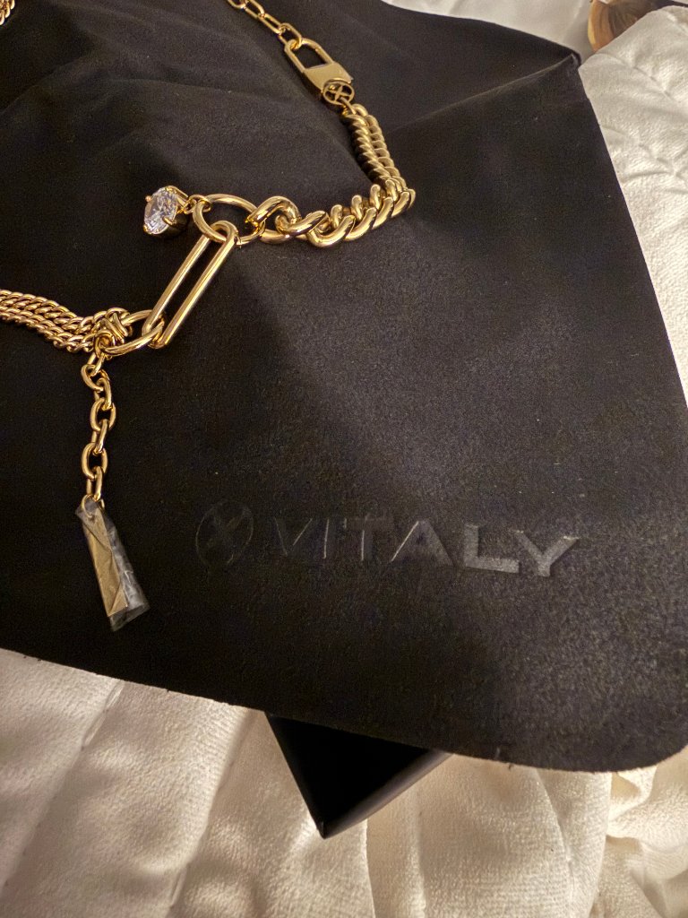 Vitaly Shimmer Gold Necklace — image 6 of 8
